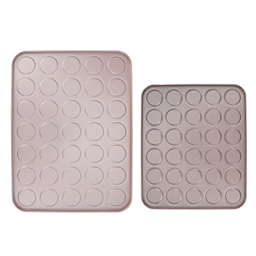 Antihaft-Backbleche, Keksblech, Macaron-Pfanne, Macaron-Kuchen, Keksform, Macaron-Backblech, Mince Pie, Backblech für Zuhause, Küche, Ofen, Backblech(255x305mm) von FIYO