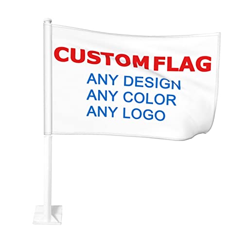 Benutzerdefinierte Autofahne, Gestalten Sie Ihr eigenes Logo Bild Text Personalisierte Flagge, Machen Sie Ihre eigenen doppelseitigen Druck Mini Auto Dekor Flagge Banner 45,7 x 30,5 cm Benutzerdefinierte Autofahne, Gestalten Sie Ihr eigenes Logo Bild Text Personalisierte Flagge, Machen Sie Ihre eigenen doppelseitigen Druck Mini Auto Dekor Flagge Banner 45,7 x 30,5 cm von FJAUOQ