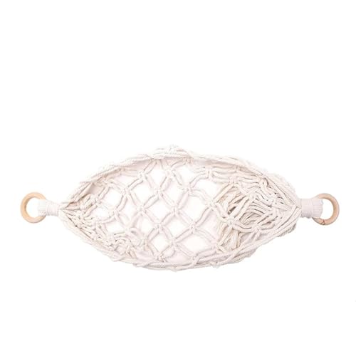 Obstschale 1PC Hand Woven Netze Gemüse Obst Hängematte Obst Korb Lagerung Halter Wand Hängende Dekoration Küche Lagerung Körbe(Style 2) von FJIXUO