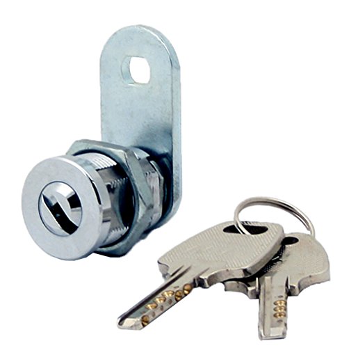 FJM Security 9429B-KA Dimple Keyed Cam Lock with 13/16" Cylinder and Chrome Finish, Keyed Alike von FJM Security