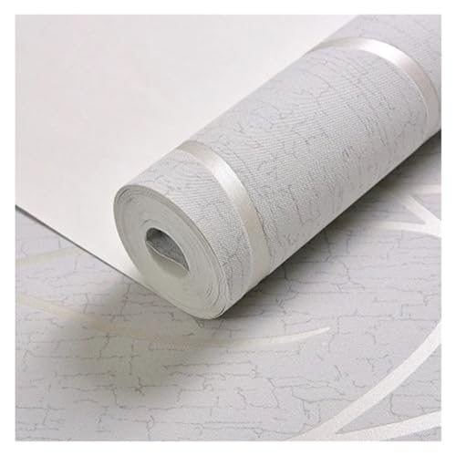 3d Wandpaneele 53cm Moderne Schlafzimmer Hintergrund 3D Vlies Feuchtigkeit-Beständig Tapete Kurve Streifen Verdickt Wand Aufkleber(Color3,53cmx1m) von FJOADNVM