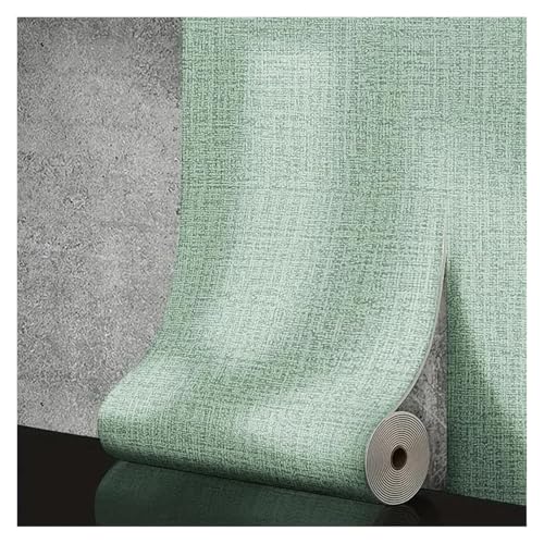 3d Wandpaneele Tapeten Leinen 3D-Schaum Selbstklebend PVC Einfarbig Verdickt Wasserdicht Perfekt for Schlafzimmer Wohnzimmer ﻿Tapete Zuhause(D,1pcs 50cmX2.8m) von FJOADNVM