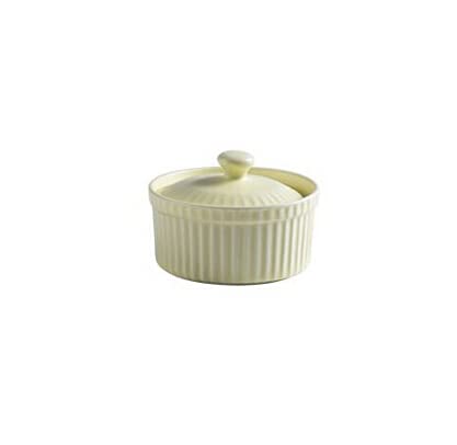 Auflaufförmchen-Set Keramik Backen Schüssel Souffle Pudding Tasse Eis Dessert Joghurt Tasse Ofen Schüssel(Yellow) von FJOADNVM