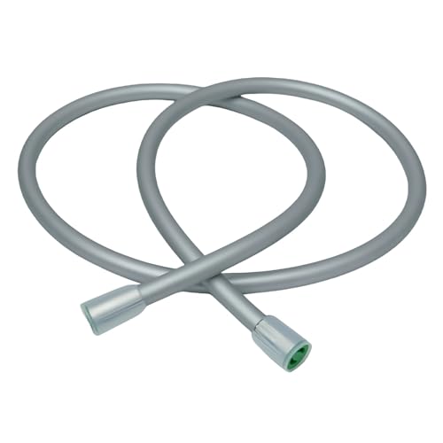 Duschschlauch Brauseschlauch Super Flexibler Brauseschlauch Ersatz for Bidet 60 Zoll Silber(Silver,175CM) von FJOADNVM