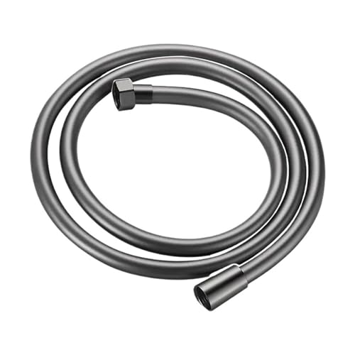 Duschschlauch Duschschlauch Schwarz/Silber/Glod Badezimmer Handbrause Wasserrohrarmaturen Ersatz-Duschkopfschlauch(Grey,3.0M) von FJOADNVM