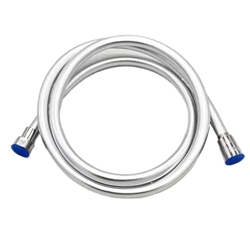 Duschschlauch Duschschlauch Schwarz/Silber/Glod Badezimmer Handbrause Wasserrohrarmaturen Ersatz-Duschkopfschlauch(Sliver,1.5M) von FJOADNVM