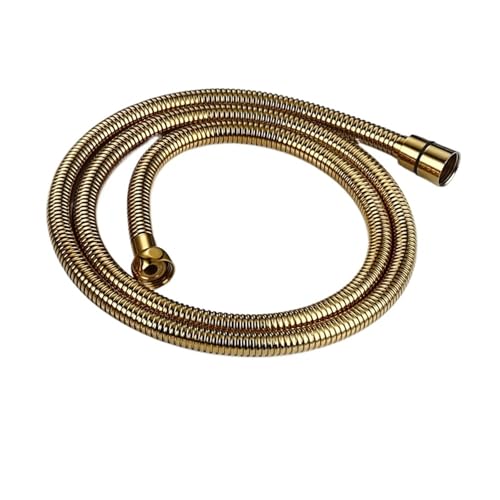 Duschschlauch Ersatzbrauseschlauch mit 150,0 cm Edelstahlschlauch oder -rohr, verdicktes Anti-Twist-Badzubehör(Stainless Tube-PG) von FJOADNVM