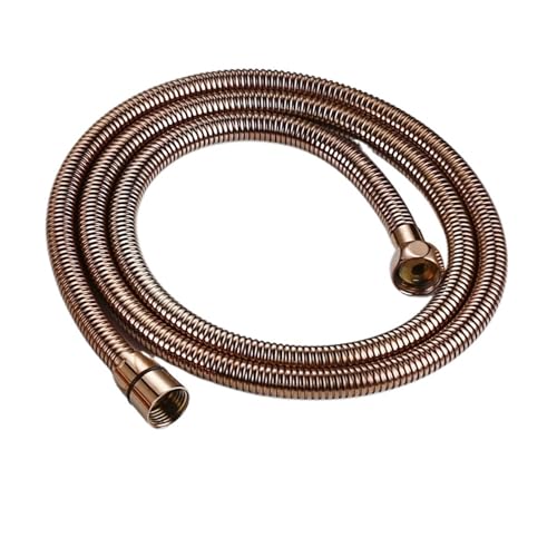 Duschschlauch Ersatzbrauseschlauch mit 150,0 cm Edelstahlschlauch oder -rohr, verdicktes Anti-Twist-Badzubehör(Stainless Tube-RG) von FJOADNVM