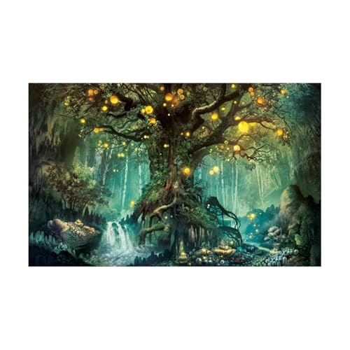 FJOADNVM Aquarium Rückwandfolie 3D Aquarium Hintergrund Poster Klebstoff Aufkleber Fisch Tank Unterwasser Wald(Color3,54x122cm) von FJOADNVM