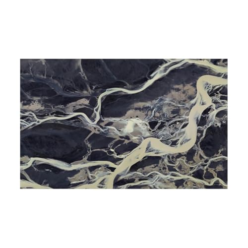 FJOADNVM Aquarium Rückwandfolie 3D Aquarium Hintergrund Poster PVC Klebstoff Aufkleber Fisch Tank Welt Rock(Color1,54x122cm) von FJOADNVM