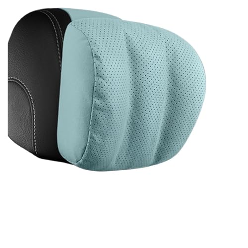 FJOADNVM Kopfstütze Auto Auto Kopfstütze Nackenkissen Kissen Autositz Fahren Reise Kopfkissen Ganzjährig Universal(Green) von FJOADNVM