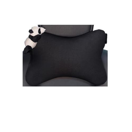 FJOADNVM Kopfstütze Auto Niedliche Auto-Innenausstattung, Sitz-Kopfstütze, Nackenkissen, Unterstützung, universelle Auto-Sicherheitsgurt-Abdeckung(1pc Neck Pillow) von FJOADNVM