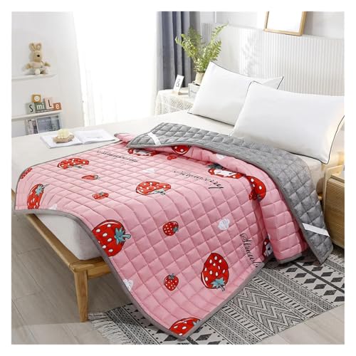 FJOADNVM Matratze 1 Stücke Weiche Matratze Hause Tatami-Matte Baumwolle rutschfeste Bequeme Matte Hotel Dünne Schutzpolster Studentenwohnheim Viele Größe(Pink 2,1500x1900mm 1pc) von FJOADNVM