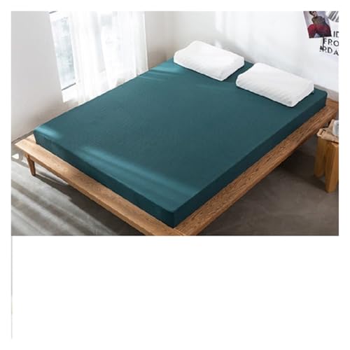 FJOADNVM Matratze Anpassbare 3/5/8/10 cm Memory-Schwamm-Matratze, Faltbare Tatami-Baumwollmatratze, King Queen Twin Full Size(Dark Blue,100x200x3cm) von FJOADNVM