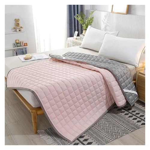 FJOADNVM Matratze Ultraweiche, Faltbare Baumwollmatratze, atmungsaktive Anti-Tatami-Matte, Studentenwohnheim, Einzel-, Doppelbett, Kingsize-Bett, Haushalt(Pink 1,1500x1900mm) von FJOADNVM