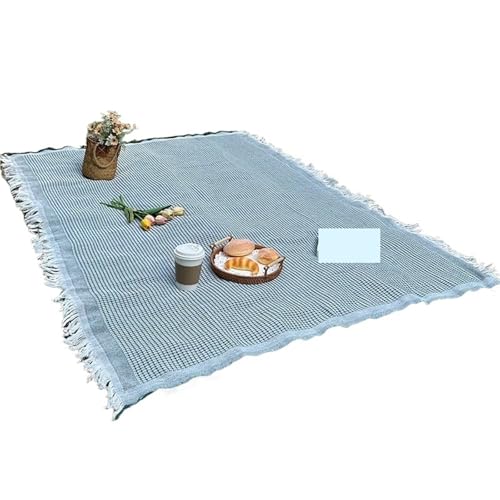 FJOADNVM Picknickdecke Picknickmatte, wasserdicht, tragbar – faltbar, sanddicht, for den Außenbereich, for Camping, Strand, Park, 1 Stück(Green) von FJOADNVM