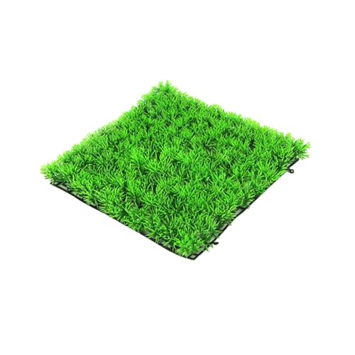 FJOADNVM Rasenteppich Outdoor 10 Stück künstliche Wasserpflanzen, Rasen, Kunstrasen, Aquarium-Dekoration, Ornament, Layout, Gebäudepflanzen, Aquarium-Innenraum von FJOADNVM