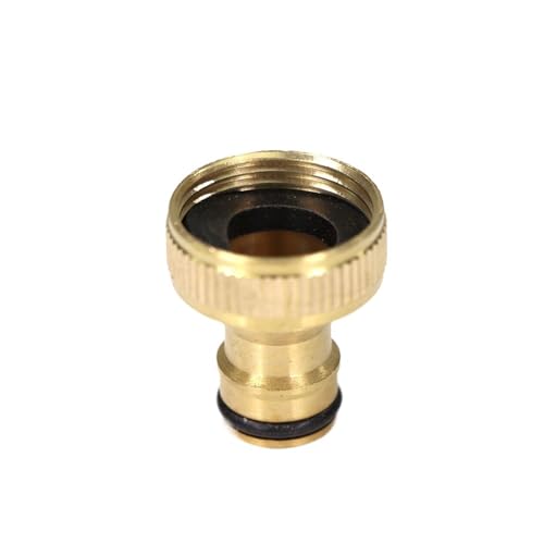 FJOADNVM Schlauchverbinder Wasserhahn Schnellverbinder Messing 1/2" 3/4" 1“ Außen-/Innengewinde auf 16,0 mm Nippeladapter for Gartenschlauch-Bewässerungsrohrverschraubung(C-8PCS) von FJOADNVM