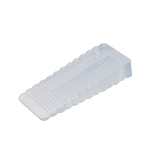 Türstopper 1Pcs Silikon Tür Stop Stopper Block Keil Türstopper Home Office Hinten Retainer Anti-kollision(Clear) von FJOADNVM