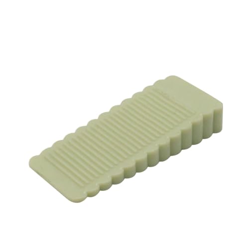 Türstopper 1Pcs Silikon Tür Stop Stopper Block Keil Türstopper Home Office Hinten Retainer Anti-kollision(Green) von FJOADNVM