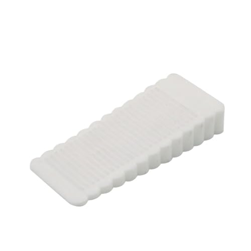 Türstopper 1Pcs Silikon Tür Stop Stopper Block Keil Türstopper Home Office Hinten Retainer Anti-kollision(WHITE) von FJOADNVM