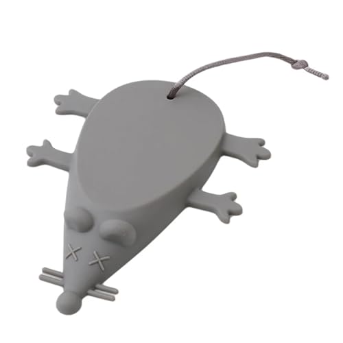 Türstopper Cartoon Niedlichen Tier Maus Form Silikon Tür Stopper Liefert Schützen(Gray) von FJOADNVM