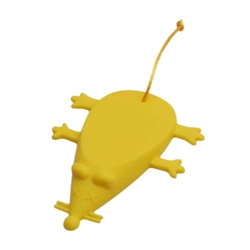 Türstopper Cartoon Niedlichen Tier Maus Form Silikon Tür Stopper Liefert Schützen(Yellow) von FJOADNVM