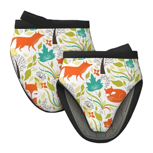 Fox Silikon-Ofenhandschuhe, hitzebeständig bis 260 °C, Kurze Ofenhandschuhe, waschbare Küchenhandschuhe, rutschfeste Ofenhandschuhe, 2er-Set, Kochhandschuhe zum Backen Fox Silikon-Ofenhandschuhe, hitzebeständig bis 260 °C, Kurze Ofenhandschuhe, waschbare Küchenhandschuhe, rutschfeste Ofenhandschuhe, 2er-Set, Kochhandschuhe zum Backen von FJQWKLF