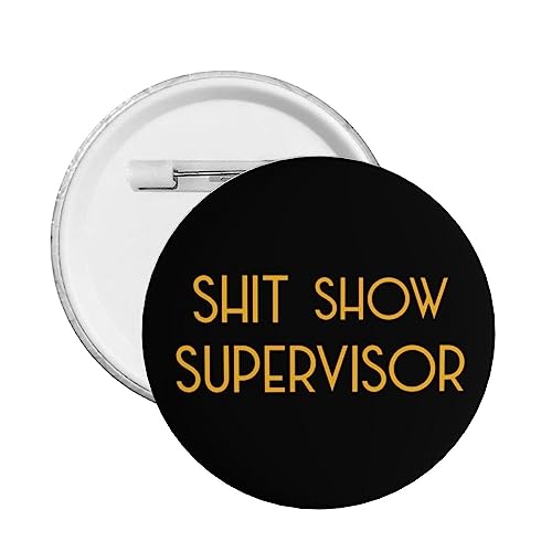 Lustige Shit Show Supervisor Button Pins Buttons Anstecker Pins für Frauen Männer Runde Anstecker Brosche Pin Button Pins Brosche Pins für Männer 1 STK Lustige Shit Show Supervisor Button Pins Buttons Anstecker Pins für Frauen Männer Runde Anstecker Brosche Pin Button Pins Brosche Pins für Männer 1 STK von FJQWKLF