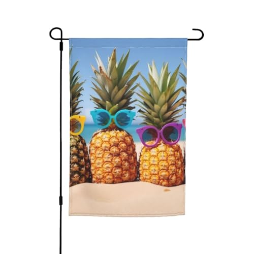 Ocean Beach Pines Yard Gartenflagge Frühlingsgartenflaggen St. Patricks Day Gartenflagge Außendekoration 12x18 Zoll Polyesterfaserflagge von FJQWKLF