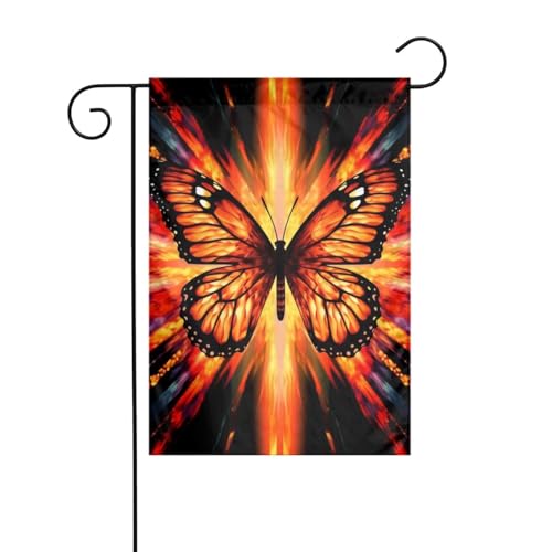 Orange Schmetterling Ostern Garten Flagge Frühling Garten Flaggen St Patricks Day Garten Flagge Outdoor Dekor 12inx18in vertikal doppelseitig Orange Schmetterling Ostern Garten Flagge Frühling Garten Flaggen St Patricks Day Garten Flagge Outdoor Dekor 12inx18in vertikal doppelseitig von FJQWKLF