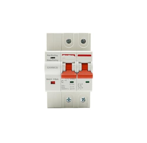 1P 2P Leistungsschalter-Timer, Sprachfernbedienung, vollautomatischer intelligenter Leistungsschalterschalter(2P,32A) von FJSAYDYW