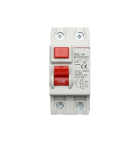 2P 100/300mA Typ A elektromagnetischer Fehlerstromschutzschalter Differentialschutzschalter Sicherheitsschalter(300MA_40A) von FJSAYDYW