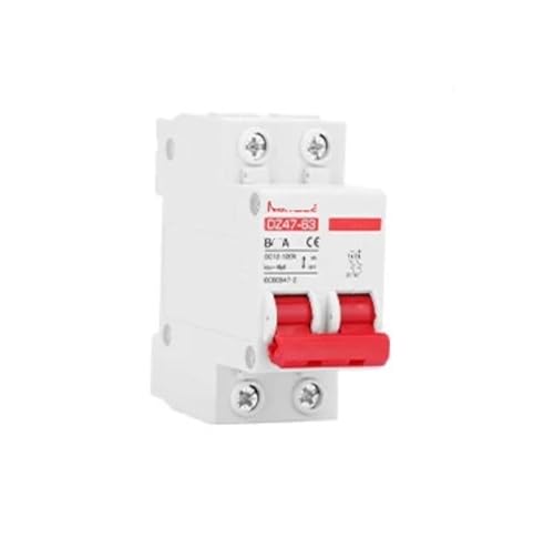 2P DC 12V 24V 48V 60V 110V Leistungsschalter Batterieschutzschalter positiver und negativer Kurzschluss 10A 20A 50A 100A 125A 150A(10A) von FJSAYDYW
