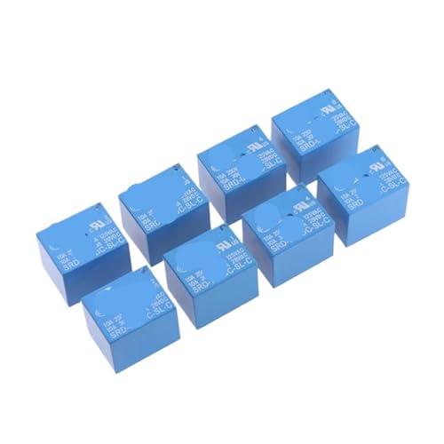 8 STÜCKE 5PIN Relais 5 V 6 V 9 V 12 V 24 V 10 A 250 V AC(SRD-09VDC-SL-C) von FJSAYDYW