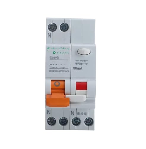 EA9C45 Leckageschutz 1P+N 6A 10A 16A 25A 32A 40A Leckageschutzschalter Doppelverkabelung(25A) von FJSAYDYW
