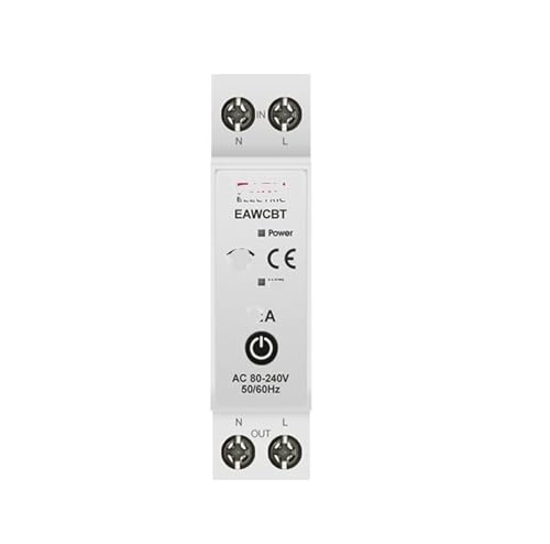 EAWCBT 6-63A 1P+NI Switch Energiezähler Kilowattstundenmessung Überwachung Timer Relais Spannungs- und Stromschutz(50A) von FJSAYDYW