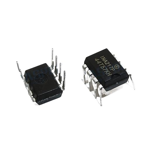 FJSAYDYW 10 Stück DIP-8 INA217P INA217 INA217AIP DIP INA128PA INA128P INA128 INA122PA INA122 INA122P INA114AP INA114 INA105KP INA105 DIP8 Transistor(INA217PA) von FJSAYDYW
