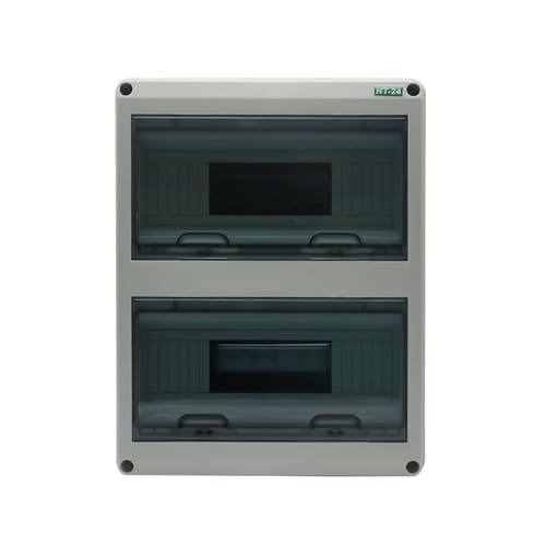 HT-5/8/12/15/18/24 wasserdichter Kunststoff-Verteilerkasten, Schalttafeleinbau-Verteilerkasten, wasserdichter Anschlusskasten for den Außenbereich, IP65(HT-24-280 * 360 * 110mm) von FJSAYDYW