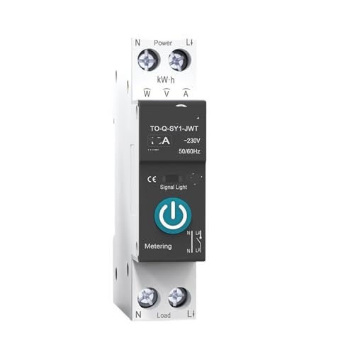 TO-Q-SY1-JWT intelligenter Leistungsschalter mit Messung 1P 50A 63A DIN-Schiene(25A) von FJSAYDYW