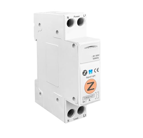 TOB9Z-63T 63A 1P+N Switch Energiezähler Kilowattstundenmessung Überwachung Leistungsschalter Zeitrelais(10A) von FJSAYDYW