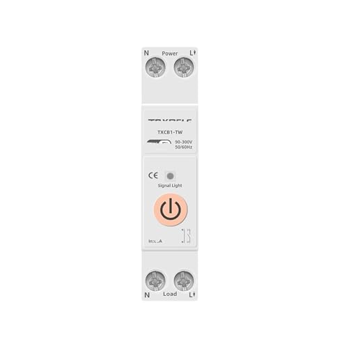 TXCB1-TW intelligenter Leistungsschalter 1P 63A Leistungsmesser, Schienentyp, intelligenter Fernsteuerungsschalter(63A) von FJSAYDYW