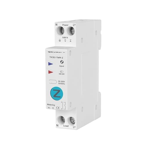 TXCB2-TWM-Z Messung Intelligenter Leistungsschalter Intelligenter Schalter 1P 63A Energiezähler KWh Fernbedienung Relais Timer Spannungsschutz(16A) von FJSAYDYW