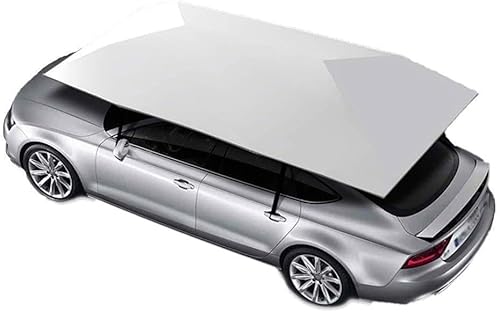 FJYAWEN Vollautomatisches Autozelt Mit Fernbedienung, Faltbarer Und Tragbarer Autounterstand, Elektrischer Sonnenschutz Auf Dem Dach, Automarkise Für Den Außenbereich,Silver-4.5m FJYAWEN Vollautomatisches Autozelt Mit Fernbedienung, Faltbarer Und Tragbarer Autounterstand, Elektrischer Sonnenschutz Auf Dem Dach, Automarkise Für Den Außenbereich,Silver-4.5m von FJYAWEN