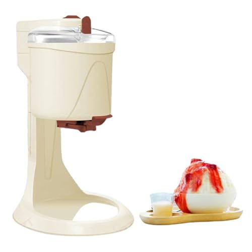 Softeismaschine, One-Push-Bedienung, halbautomatischer Eisspender mit Rührpaddel, leicht zu reinigen, für den Heimgebrauch von FJYAWEN