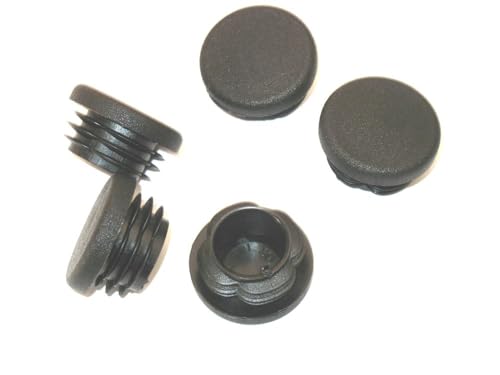 100 x Lamellenstopfen Rundrohrstopfen Ø 35 mm (Außen) Stopfen SCHWARZ von FKAnhängerteile