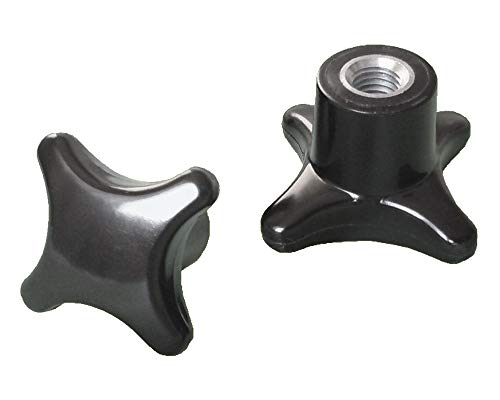 5 Stück Kreuzgriffmutter M8 DIN 6335 Kreuzmutter Stahlgewinde Ø40 mm von FKAnhängerteile