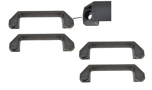 FKAnhängerteile 4 Stück Handgriff/Rangiergriff Kunststoff schwarz von FKAnhängerteile