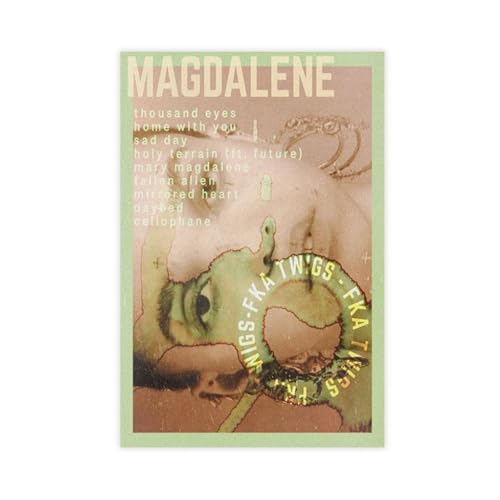 Exklusive Art Songwriter FKA Twigs Music Cover MAGDALENE Poster 2 Leinwandposter Schlafzimmer Dekor Landschaft Büro Zimmer Dekor Geschenk 20 x 30 cm Exklusive Art Songwriter FKA Twigs Music Cover MAGDALENE Poster 2 Leinwandposter Schlafzimmer Dekor Landschaft Büro Zimmer Dekor Geschenk 20 x 30 cm von FKBALCZ