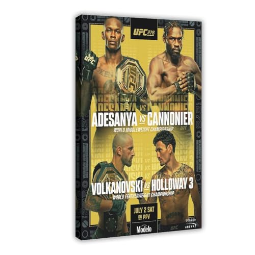 FKBALCZ Boxing-UFC 276 Israel Adessanya vs. Jared Cannonier Poster auf Leinwand, Schlafzimmer, Dekoration, Landschaft, Büro, Raumdekoration, Geschenk, 30 x 45 cm FKBALCZ Boxing-UFC 276 Israel Adessanya vs. Jared Cannonier Poster auf Leinwand, Schlafzimmer, Dekoration, Landschaft, Büro, Raumdekoration, Geschenk, 30 x 45 cm von FKBALCZ